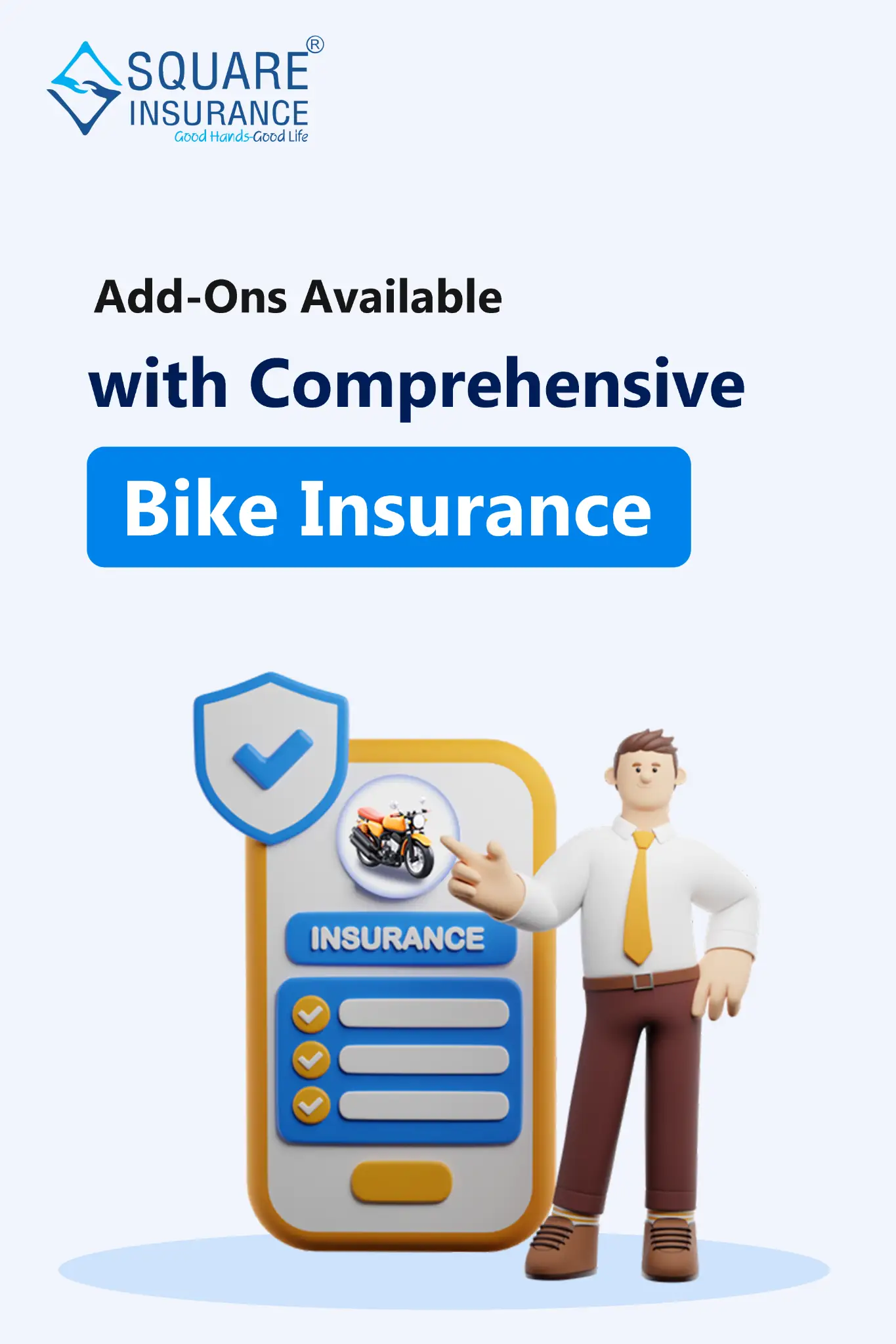 Add-Ons Available with Comprehensive Bike Insurance