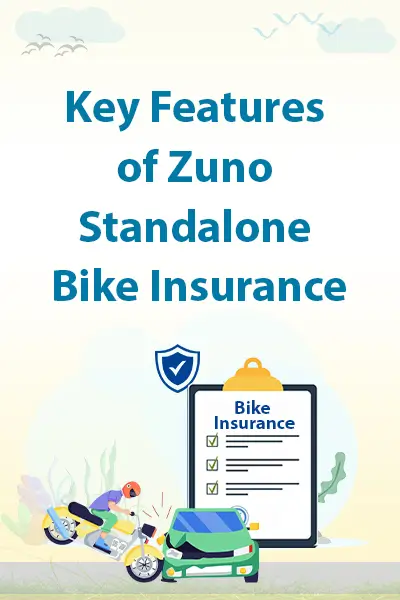 Key Features of Zuno Standalone Bike Insurance