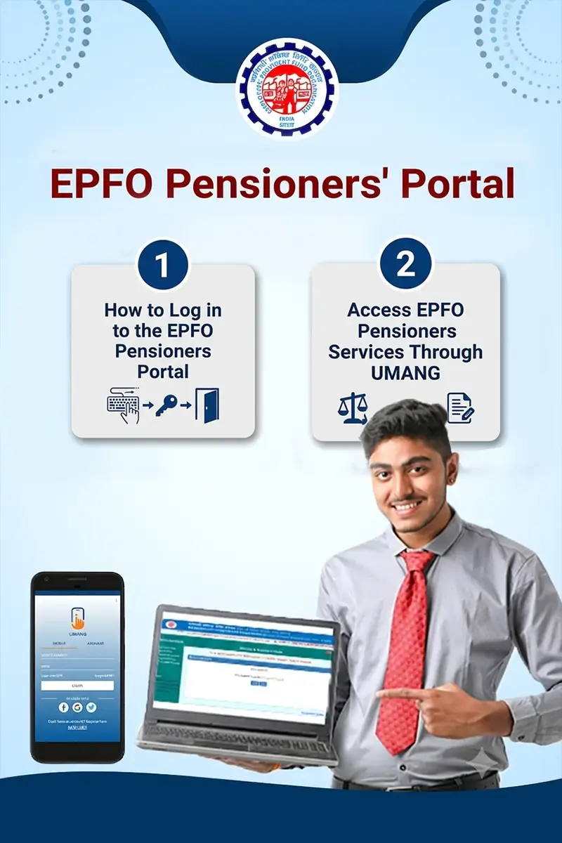 EPFO Pensioners Login Process