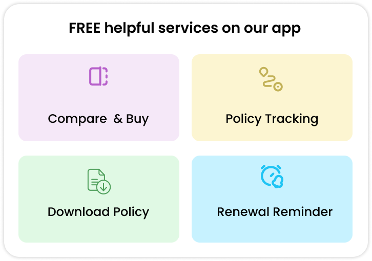 Compare, Buy and Renew Insurance Policy Through Square Insurance mobile app