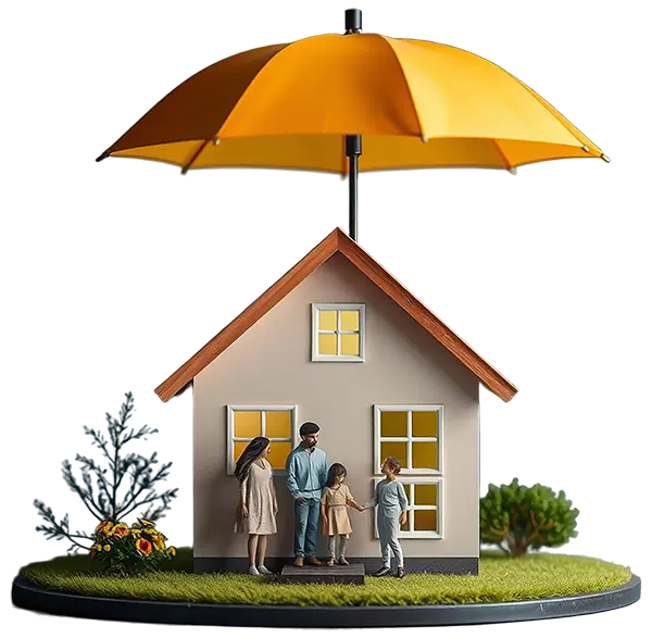 Let's get your Home Insured Starting @ just ₹9/month*