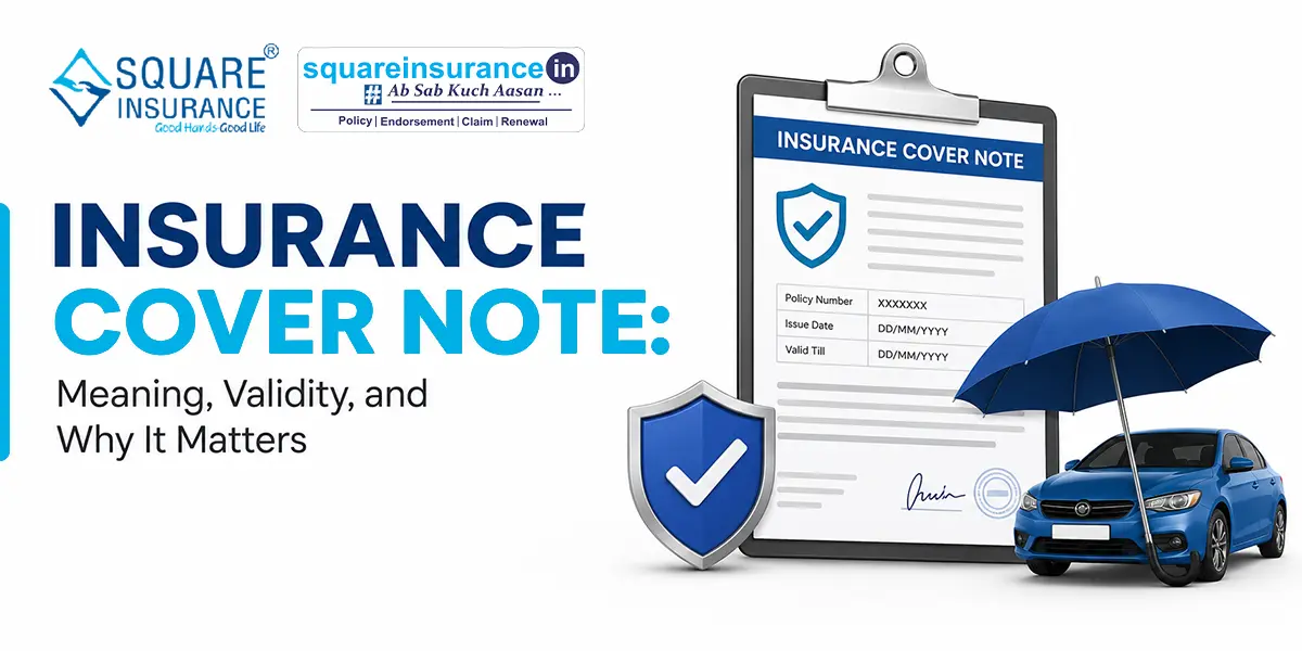 Insurance Cover Note: Meaning, Validity, and Why It Matters Insurance Cover Note: Meaning, Validity, and Why It Matters