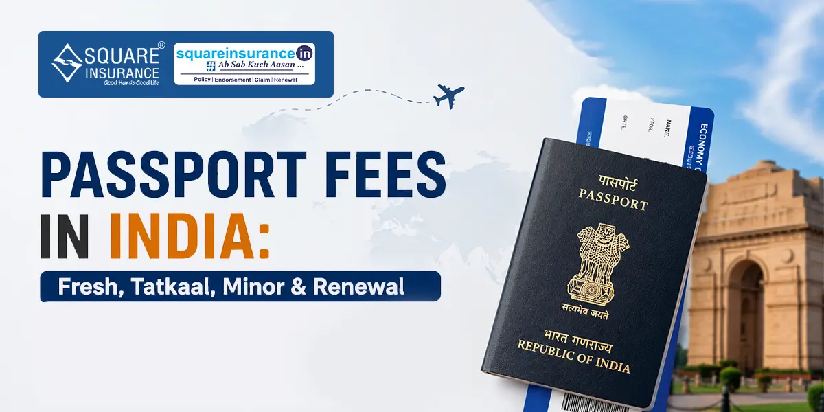 Passport Fees in India: Fresh, Tatkaal, Minor & Renewal