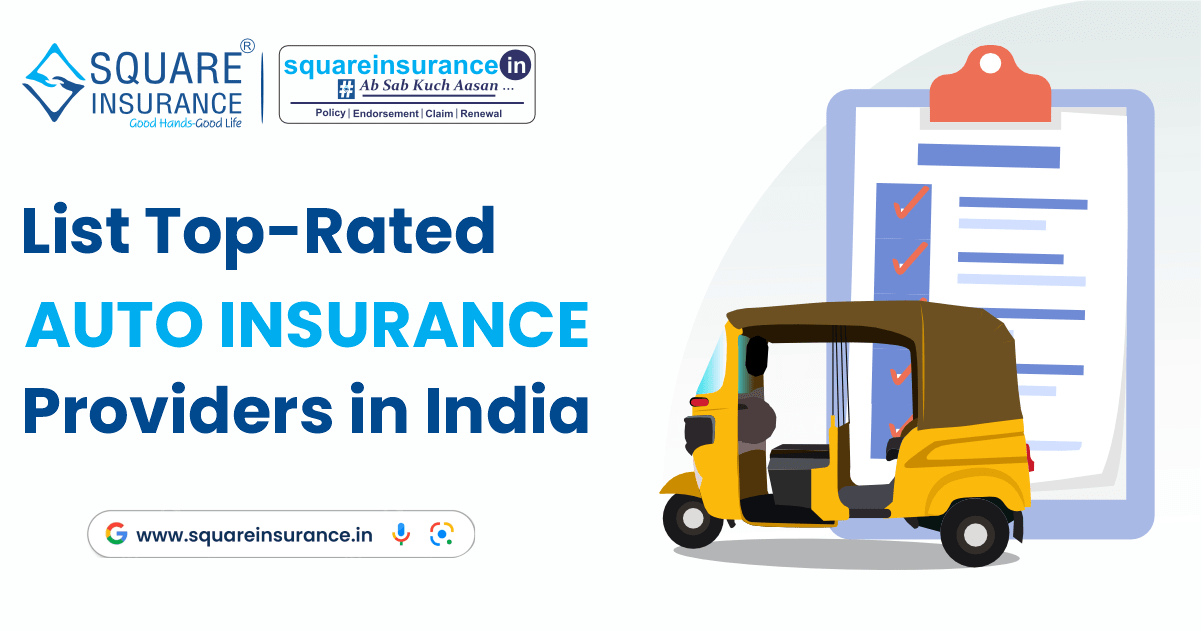 List of Top-Rated Auto Insurance Providers in India